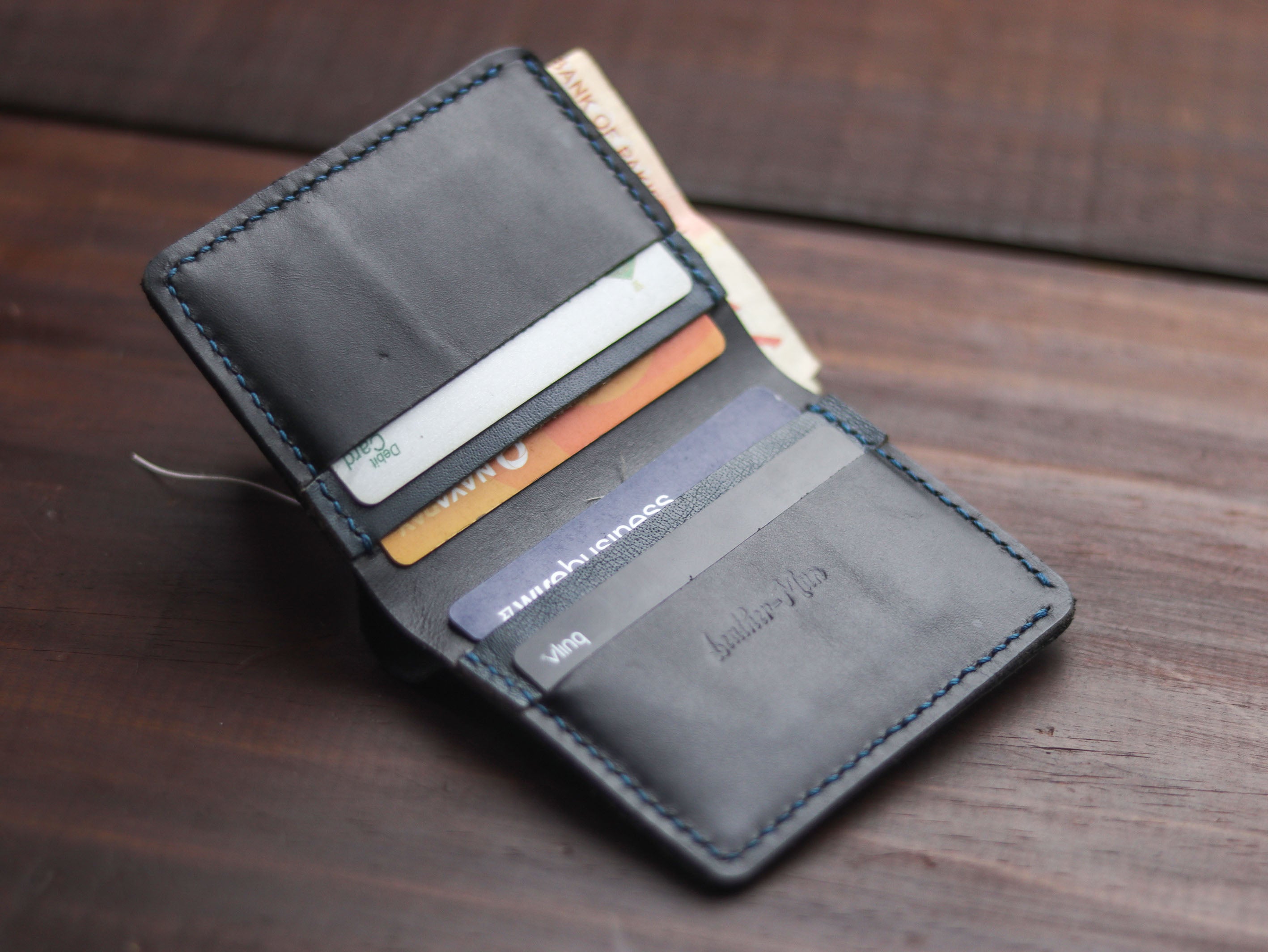 "TRIDENT CLASSIC MINI" BLACK & DEEP BLUE