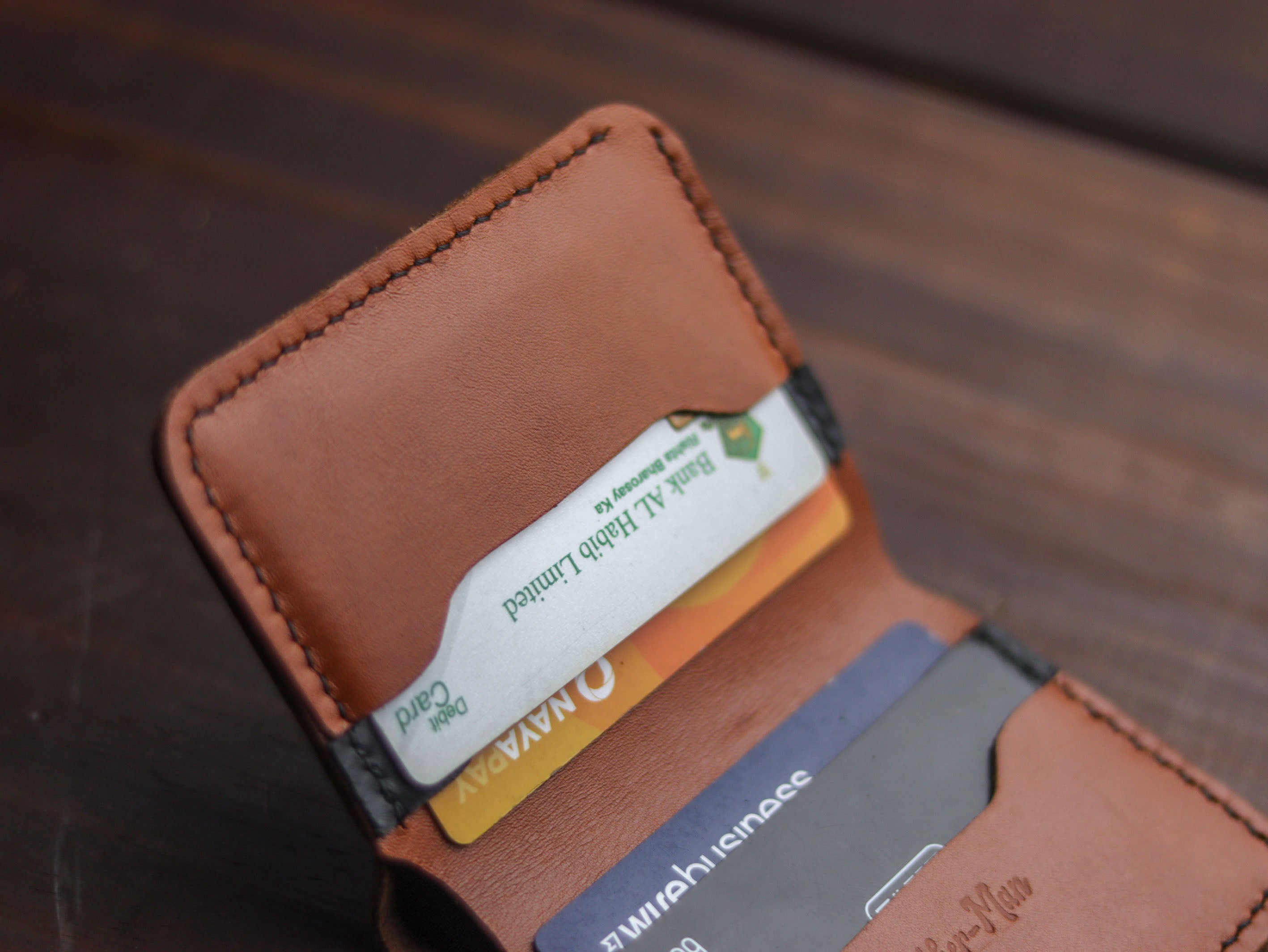 "TRIDENT MINI" TAN BROWN & BLACK