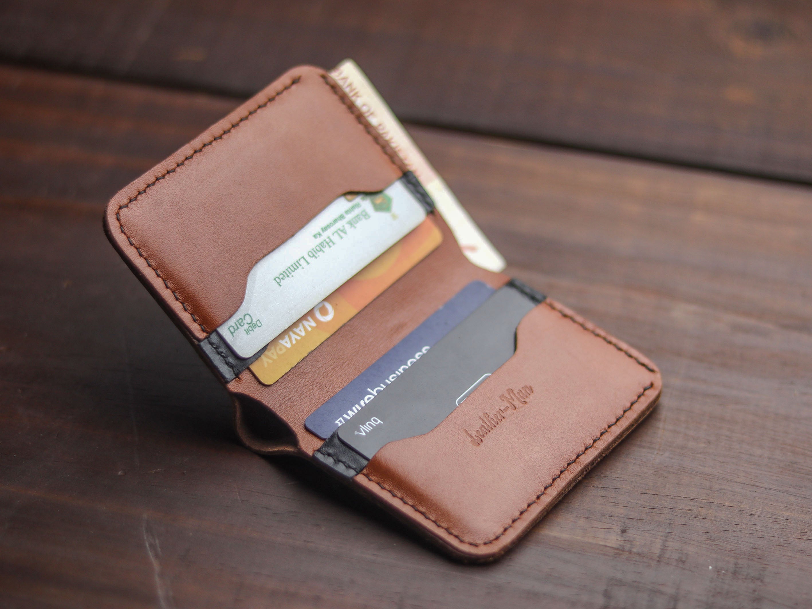 "TRIDENT MINI" TAN BROWN & BLACK