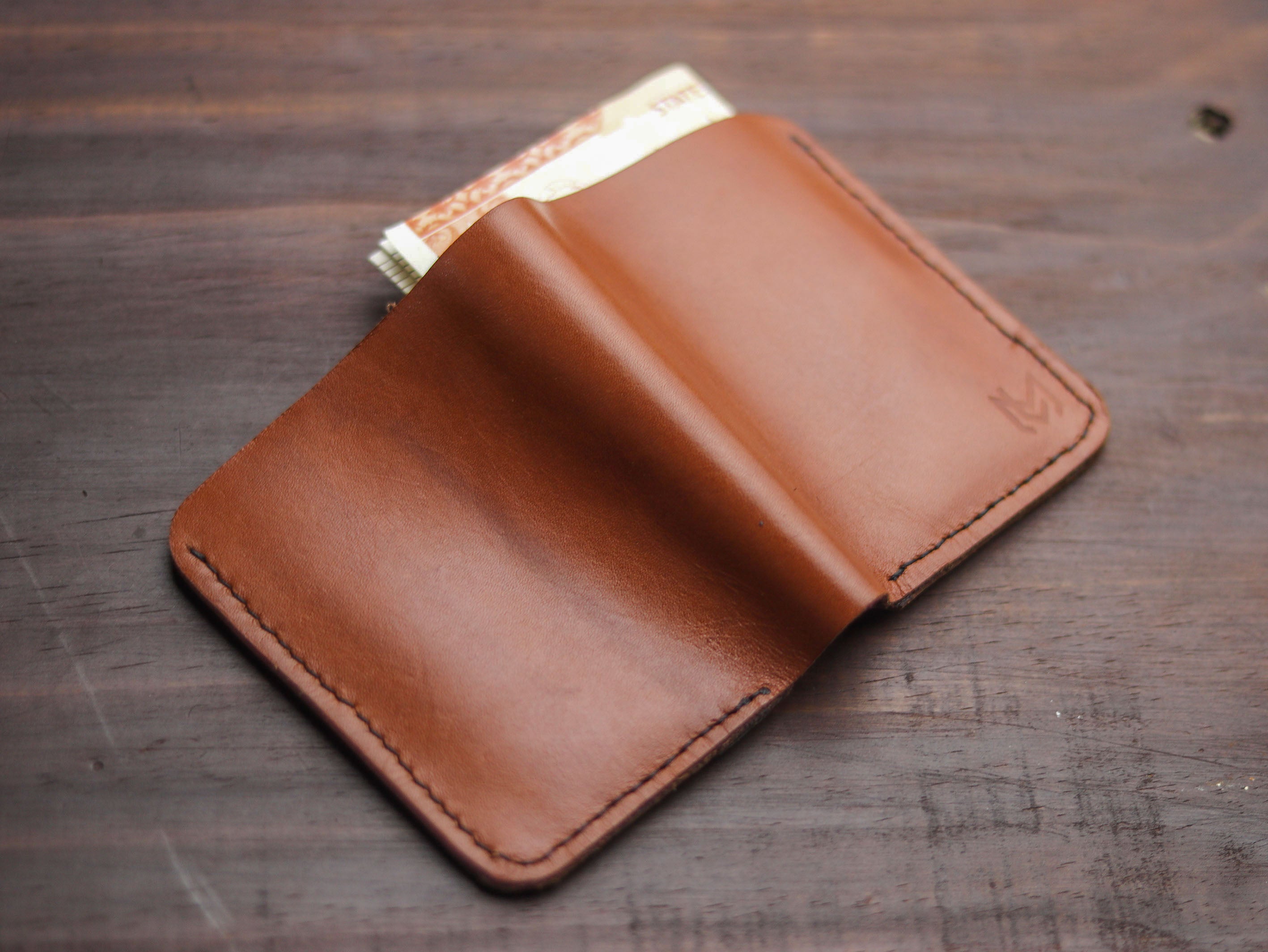 "TRIDENT MINI" TAN BROWN & BLACK