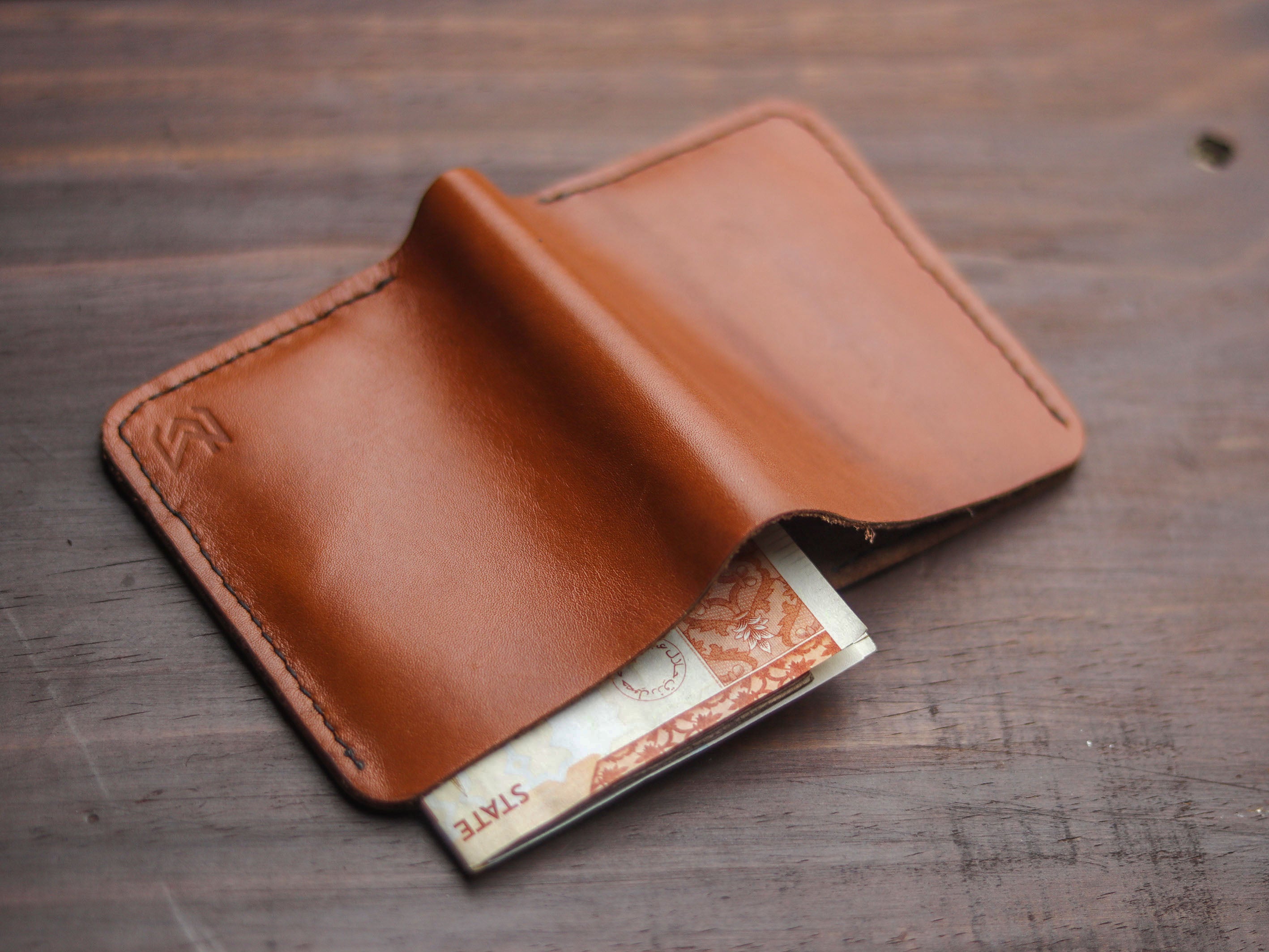 "TRIDENT MINI" TAN BROWN & BLACK