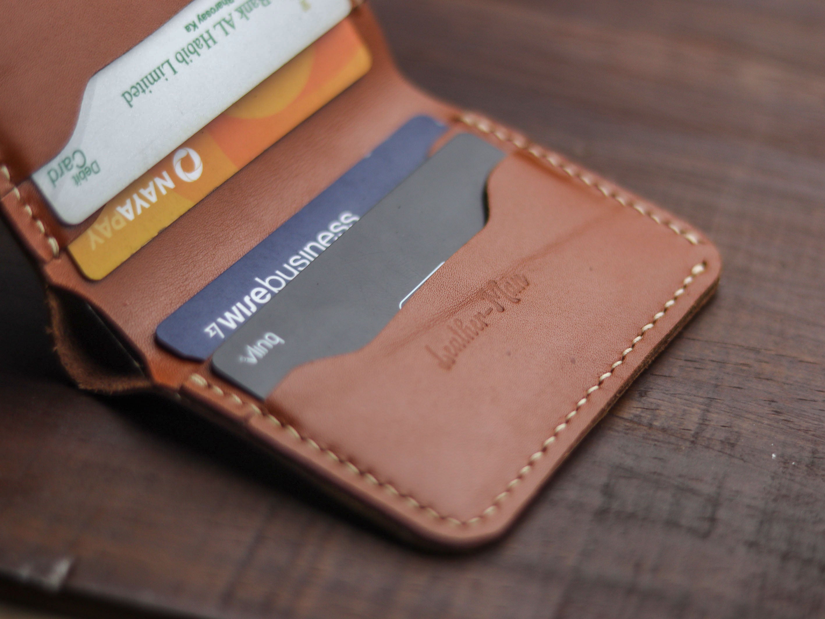 "TRIDENT MINI" TAN BROWN