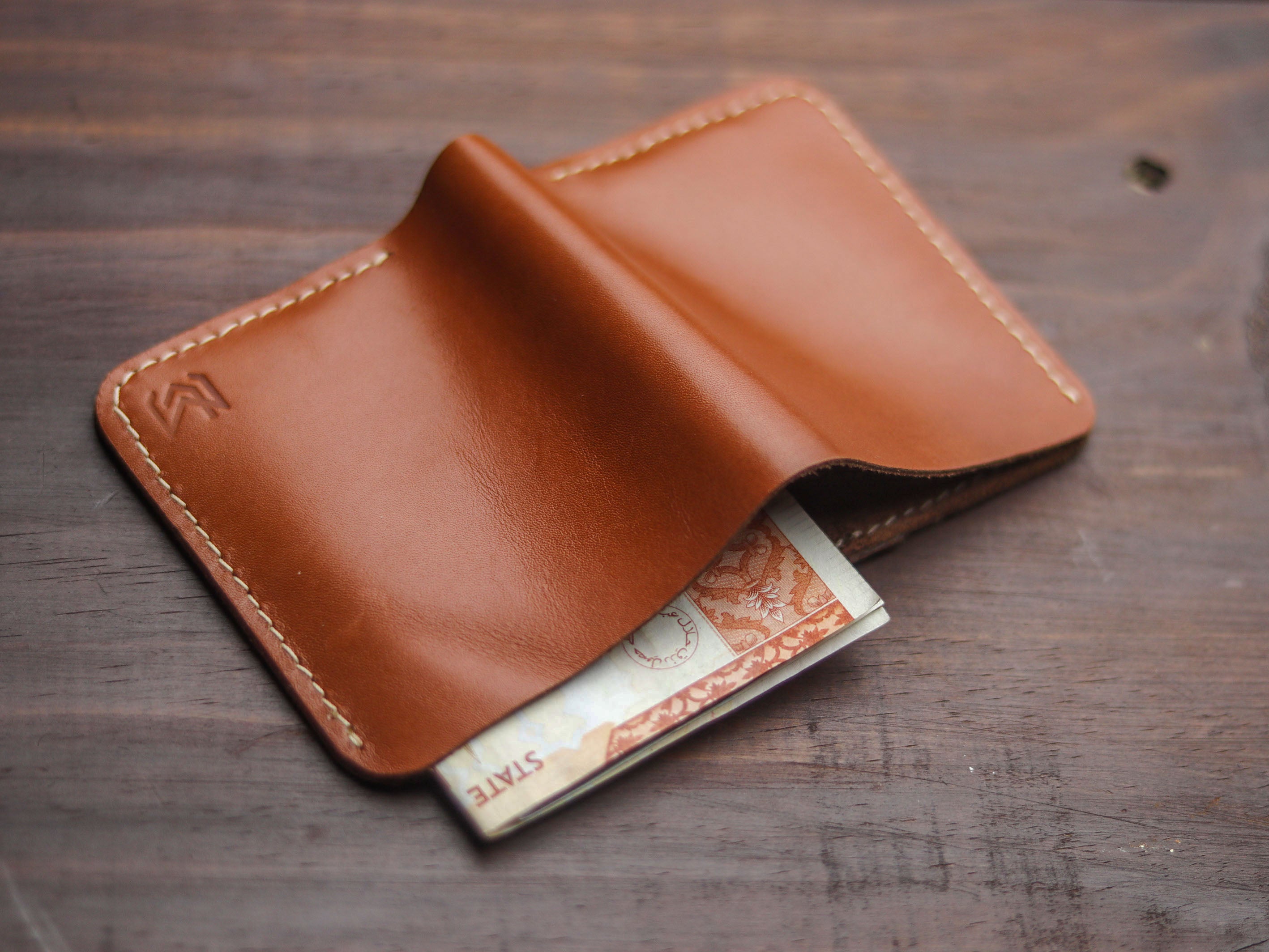 "TRIDENT MINI" TAN BROWN