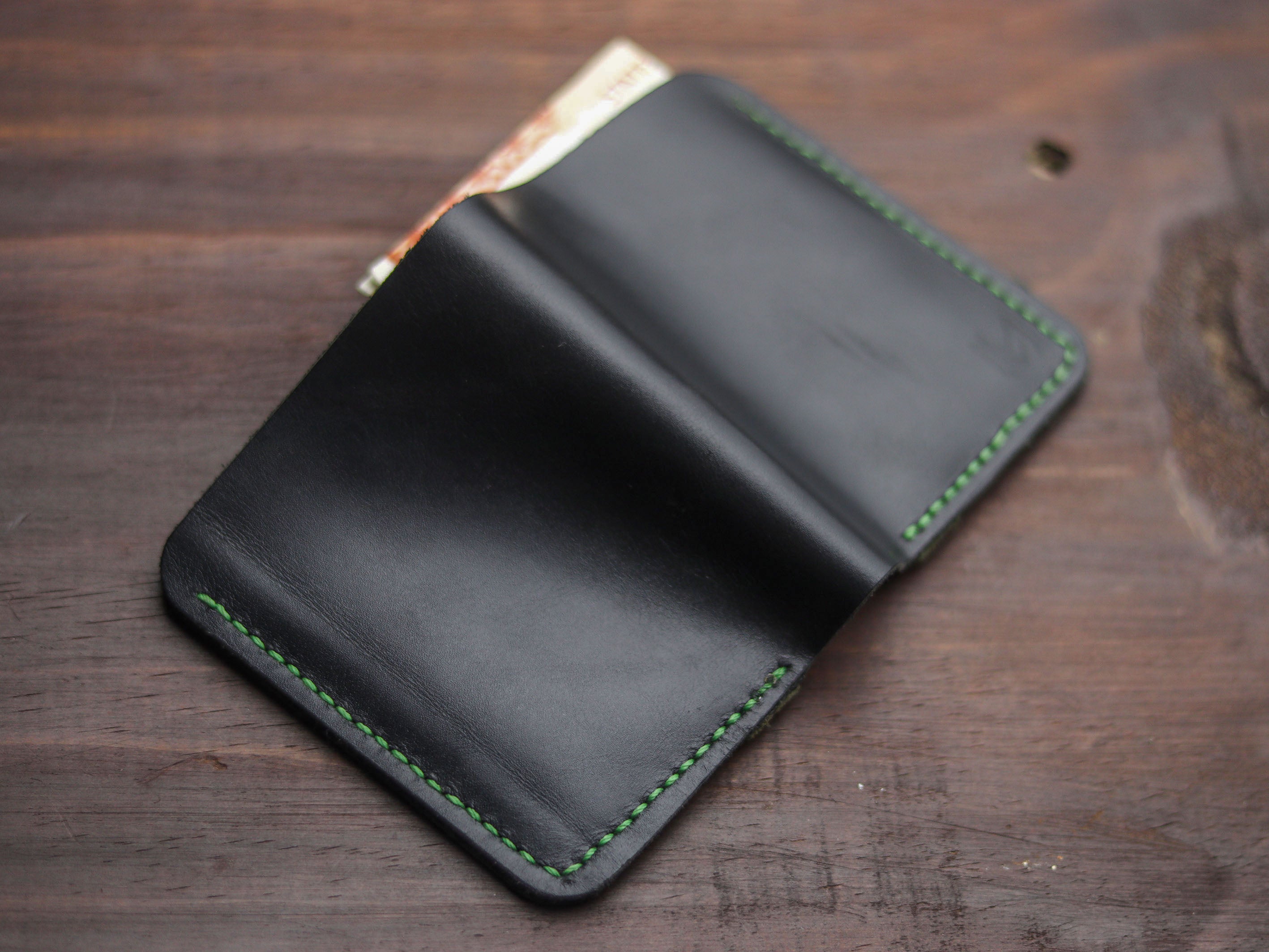 "TRIDENT MINI" BLACK & FOREST GREEN