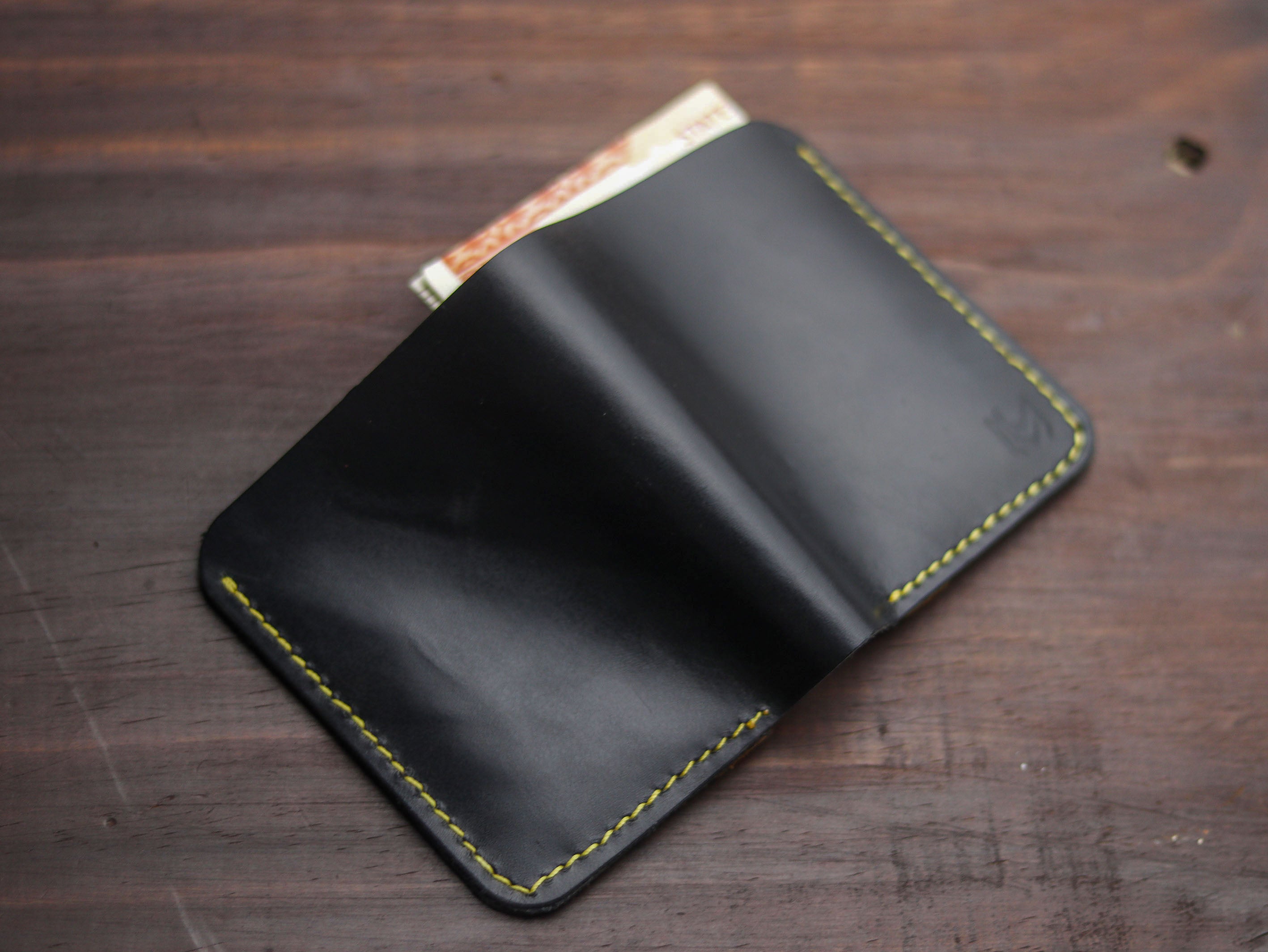 "TRIDENT MINI" BLACK & MUSTARD