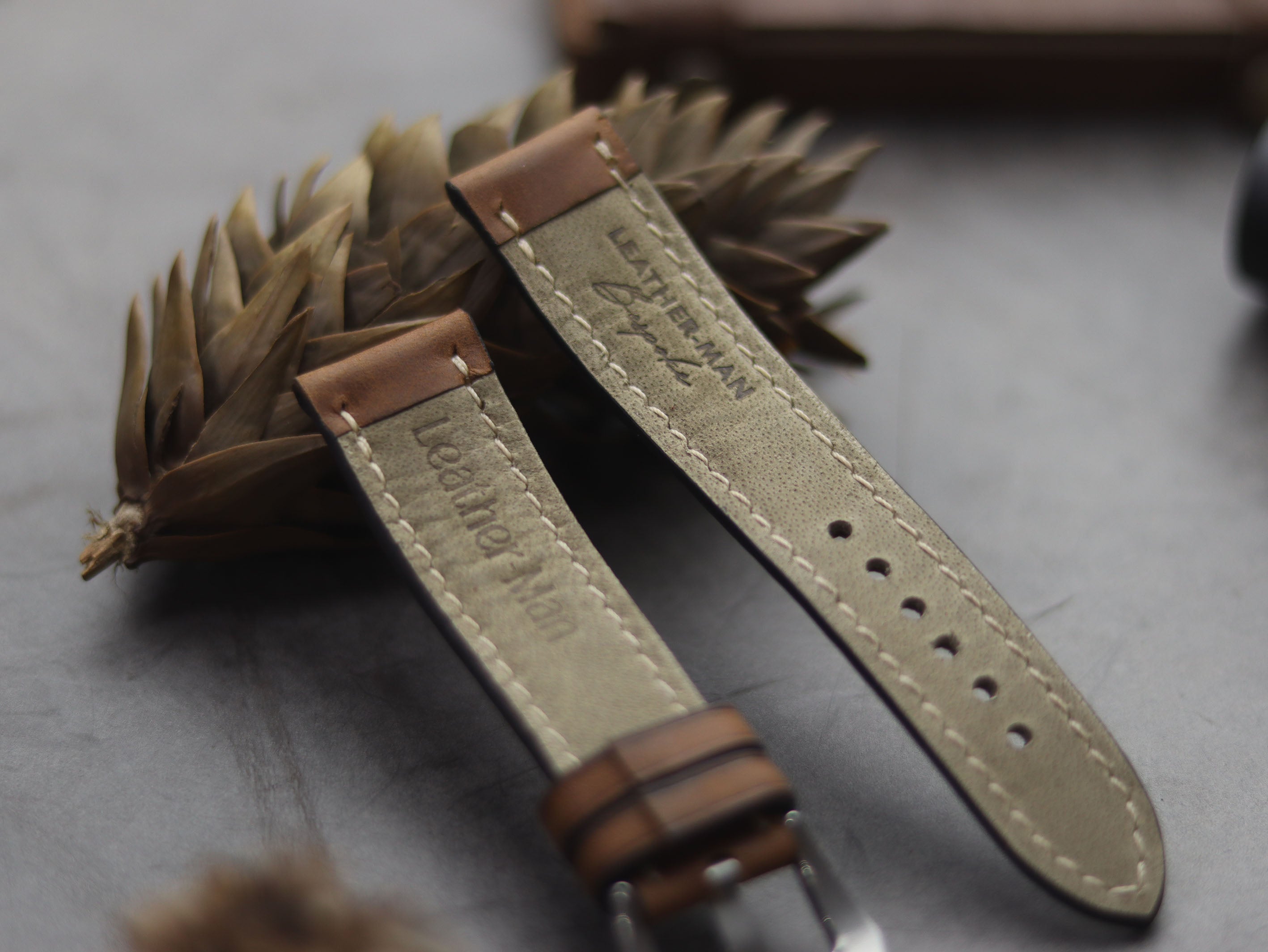 CARAMEL BROWN FULL STITCHED - PADDED