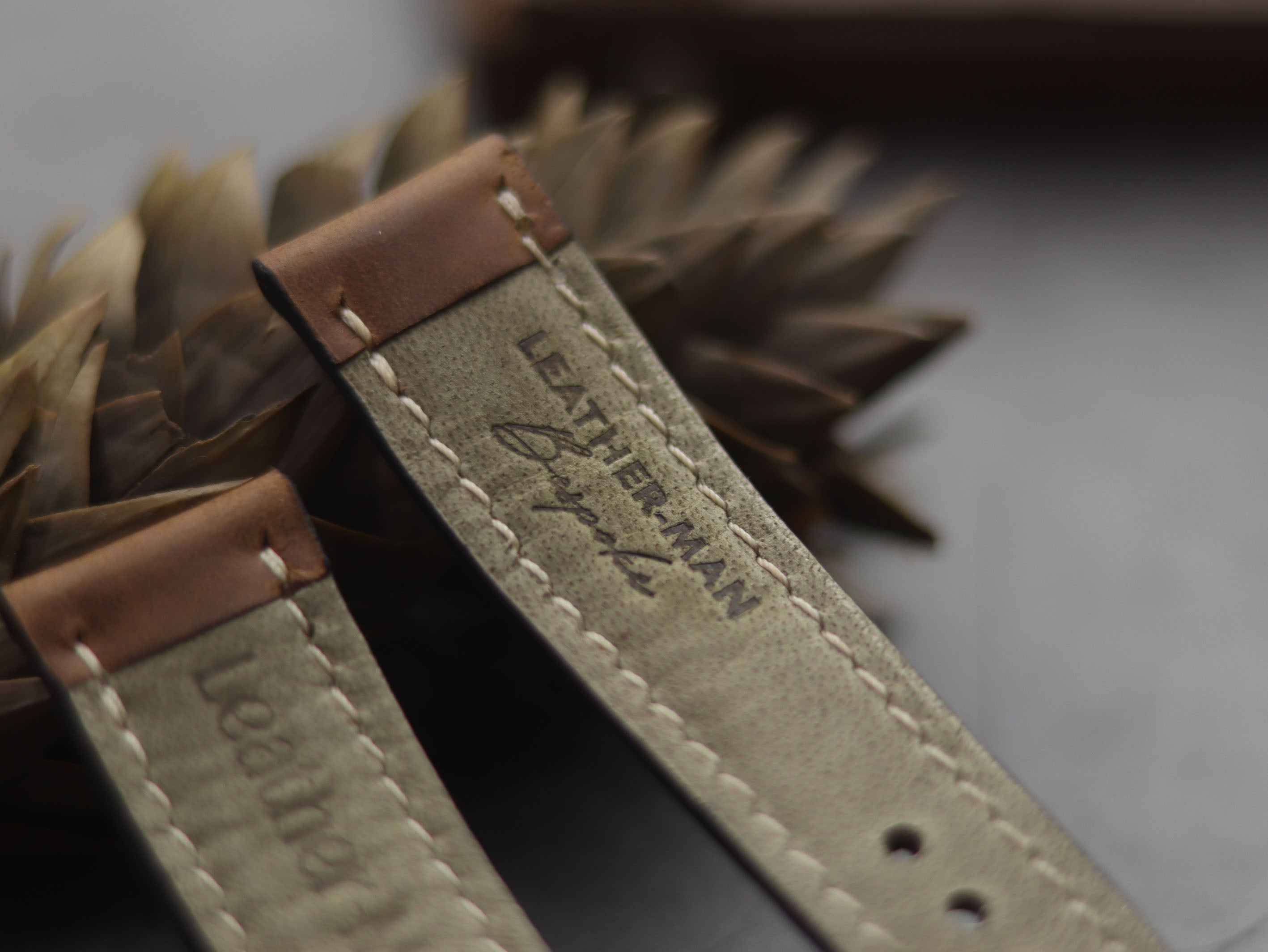 CARAMEL BROWN FULL STITCHED - PADDED