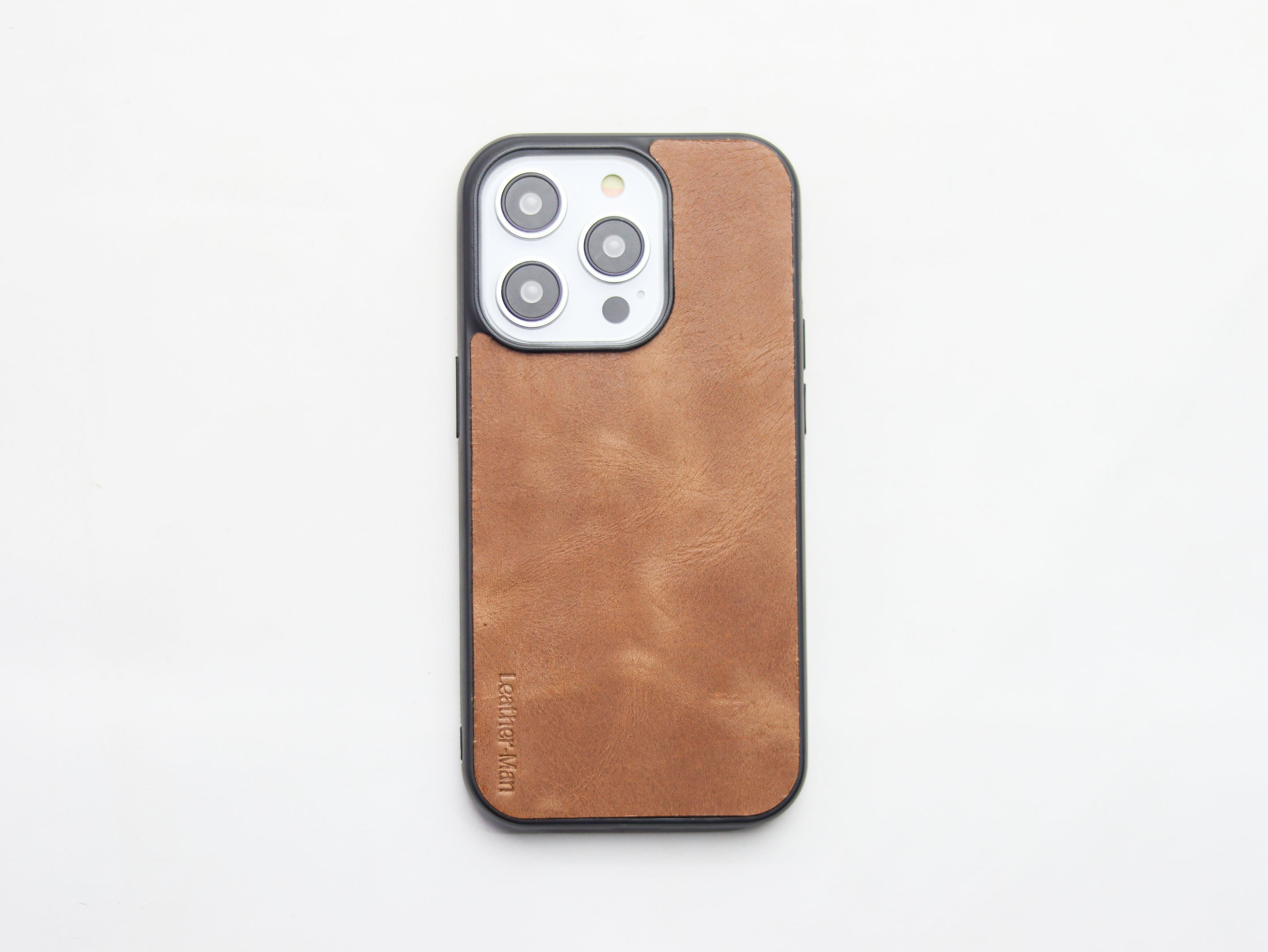 CARAMEL BROWN LEATHER - CLASSIC PHONE CASE