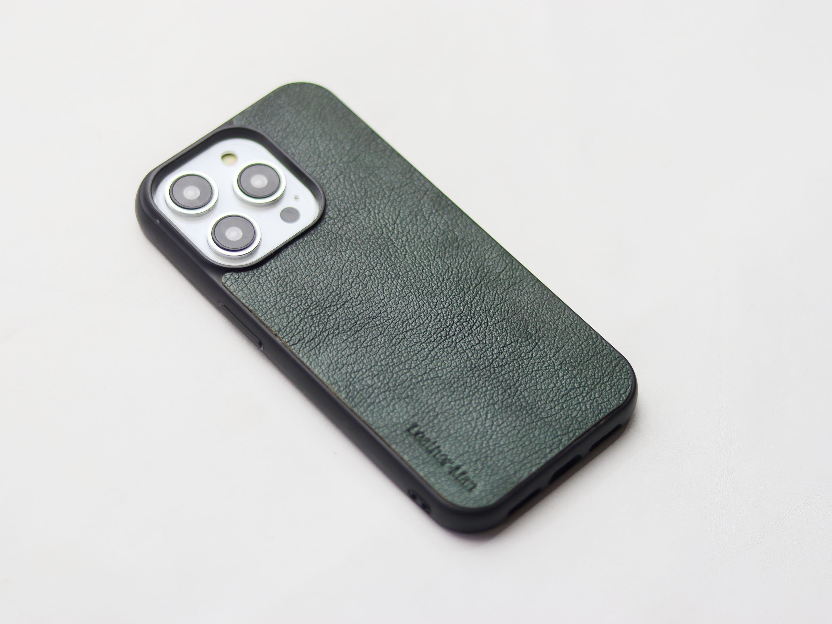 PINE GREEN LEATHER - CLASSIC PHONE CASE