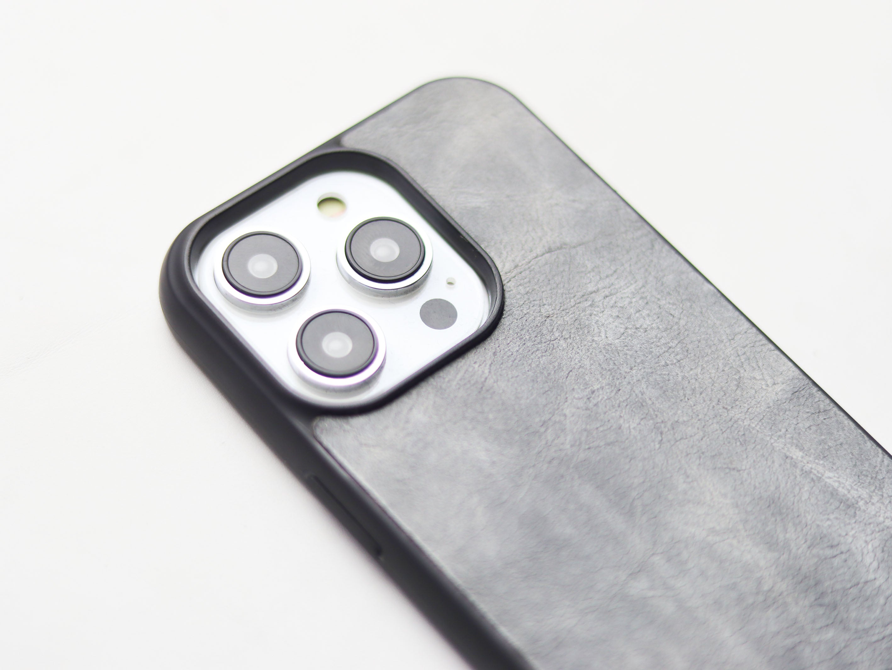 STONE BLUE LEATHER - CLASSIC PHONE CASE