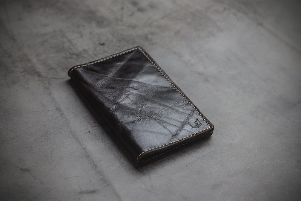 "WANDER W1" PASSPORT CASE WALNUT BROWN