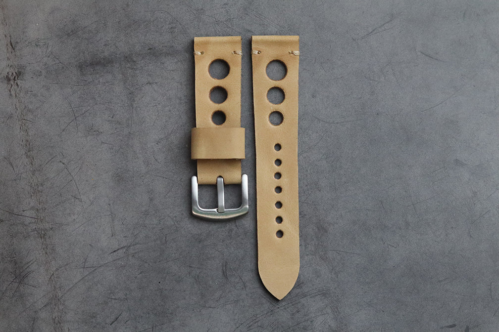 NATURAL BUTTERO HAND-CRAFTED LEATHER WATCH STRAPS