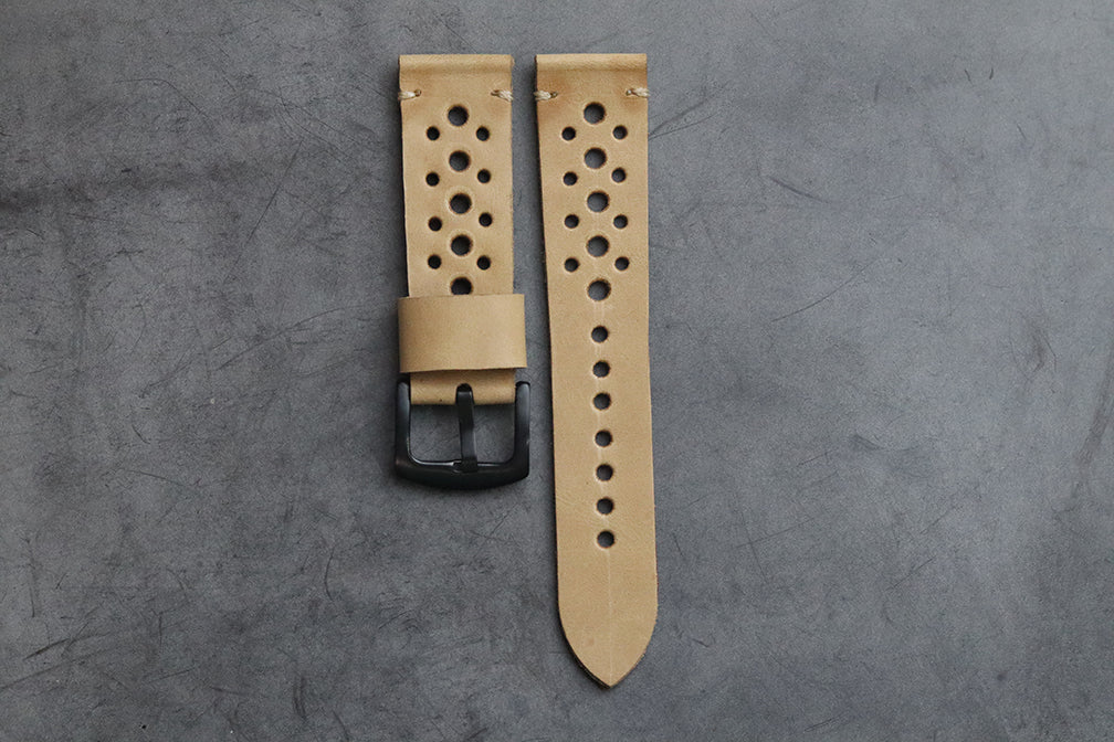 NATURAL BUTTERO HAND-CRAFTED LEATHER WATCH STRAPS
