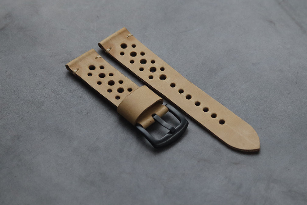 NATURAL BUTTERO HAND-CRAFTED LEATHER WATCH STRAPS