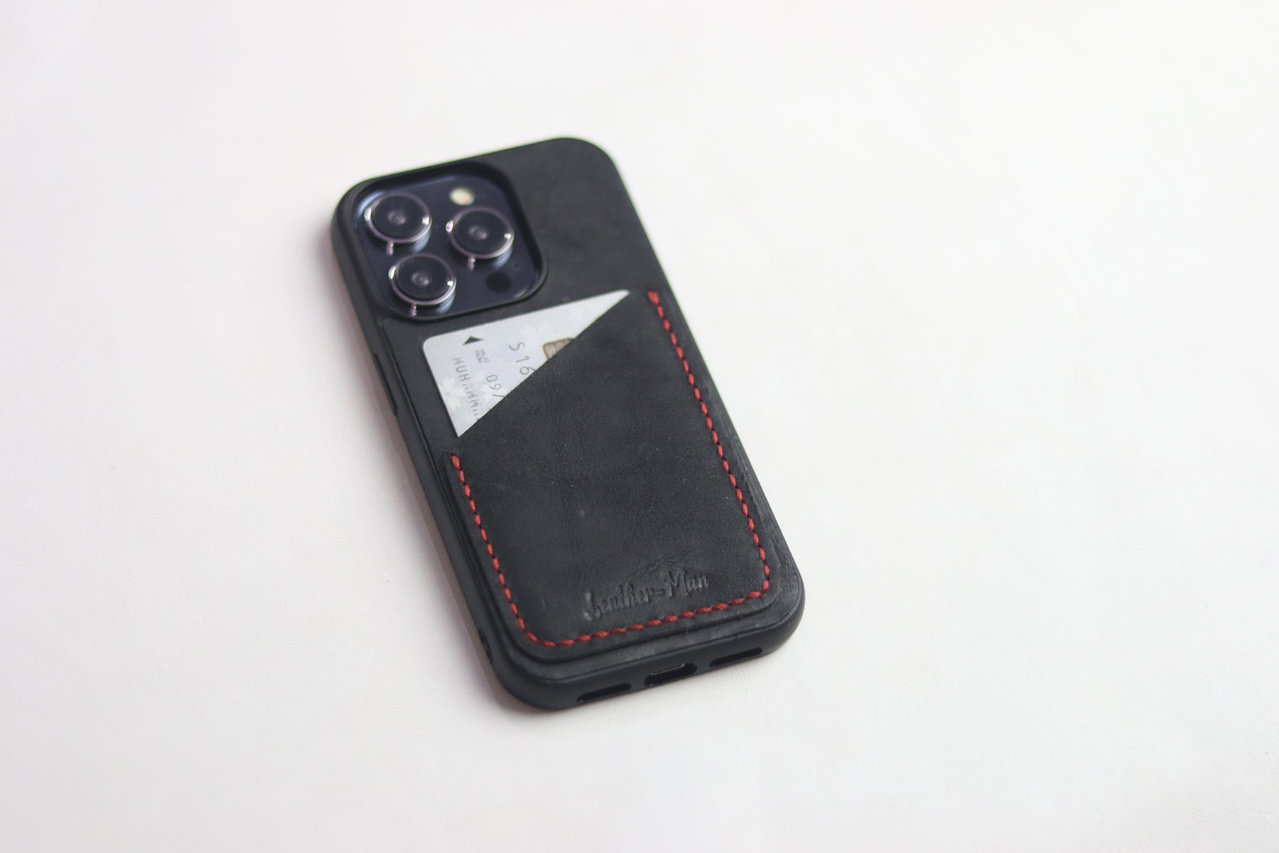 PHANTOM BLACK WALLET PHONE CASE