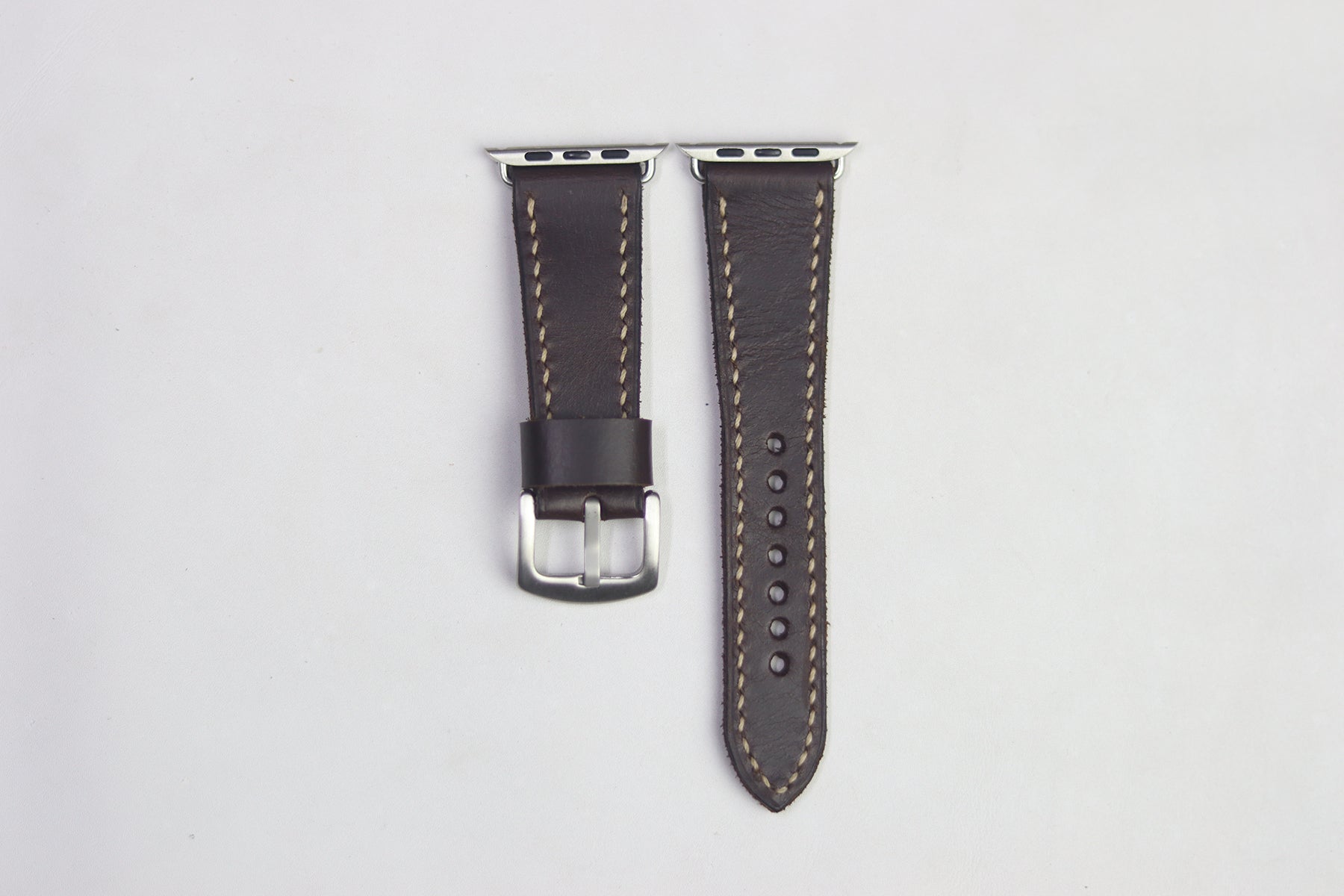 CHOCOLATE BROWN HAND-CRAFTED APPLE WATCH STRAPS