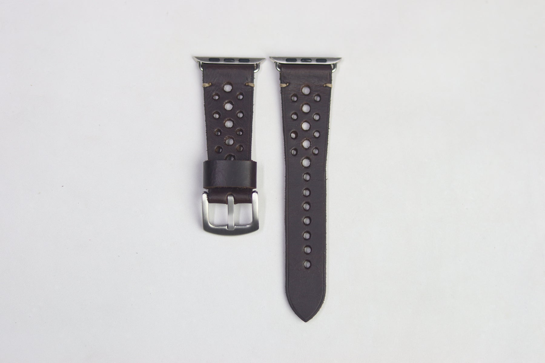 CHOCOLATE BROWN HAND-CRAFTED APPLE WATCH STRAPS