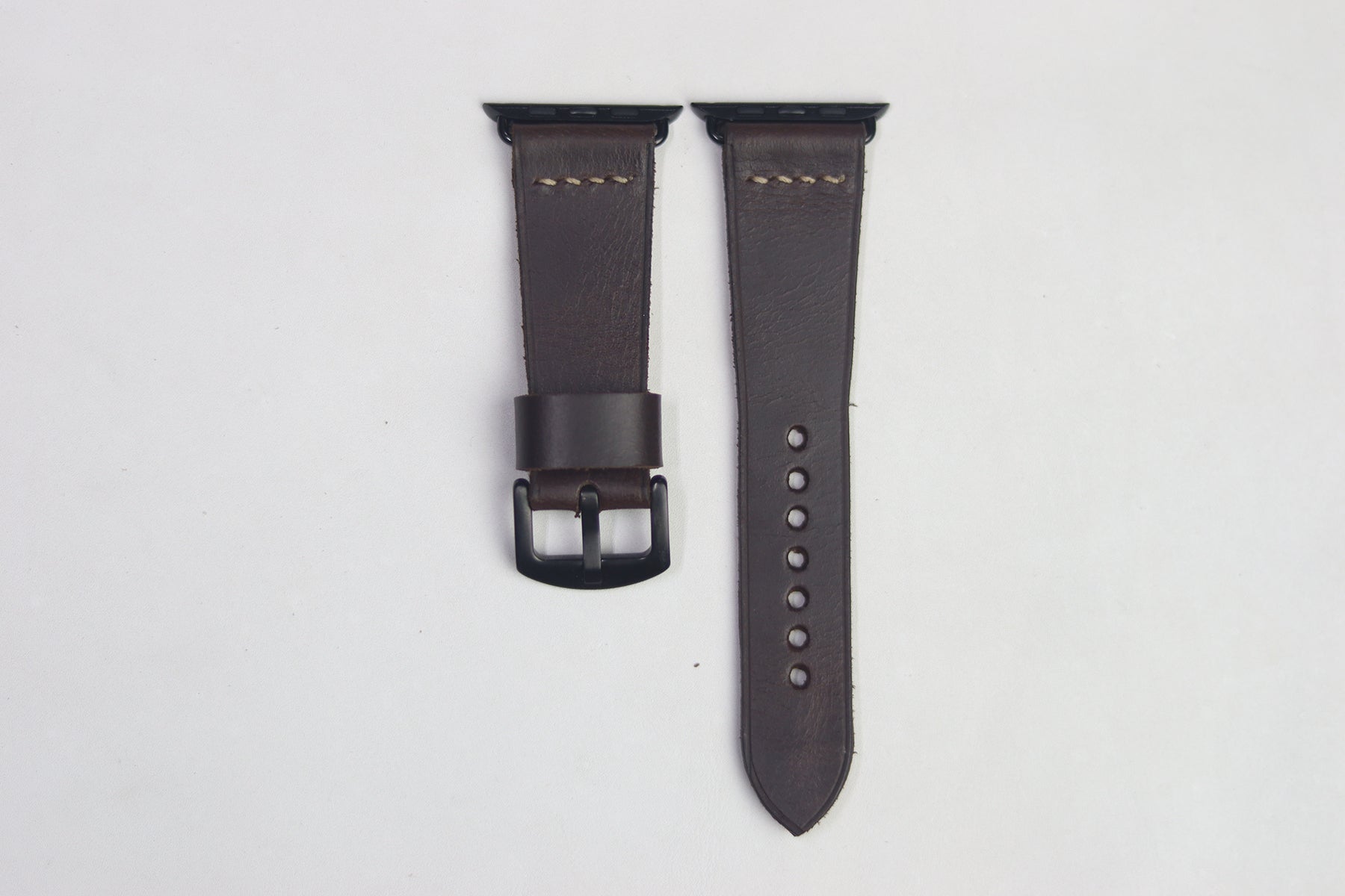 CHOCOLATE BROWN HAND-CRAFTED APPLE WATCH STRAPS