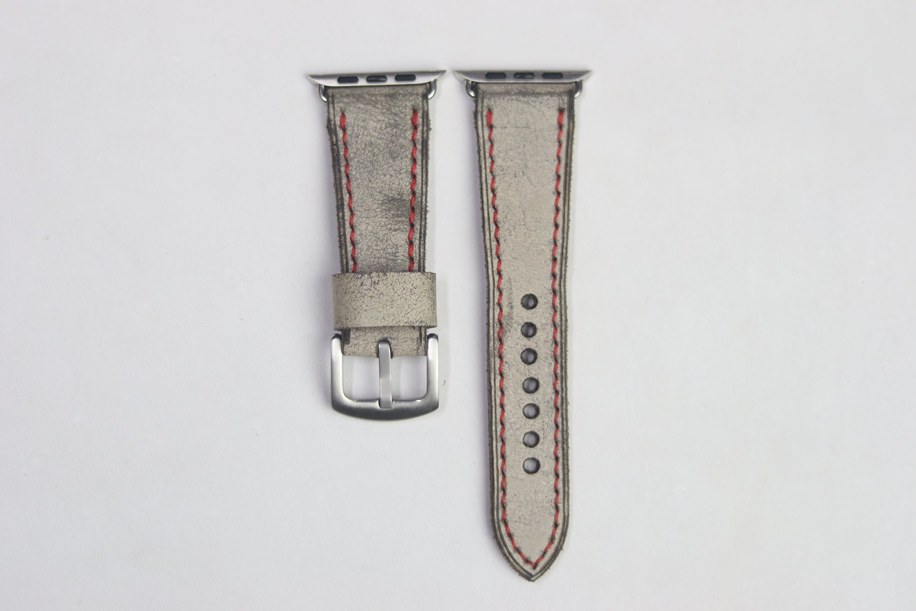 HARBOR GREY HAND-CRAFTED APPLE WATCH STRAPS