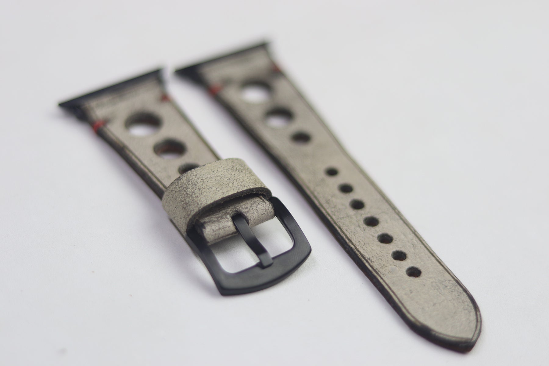 HARBOR GREY HAND-CRAFTED APPLE WATCH STRAPS