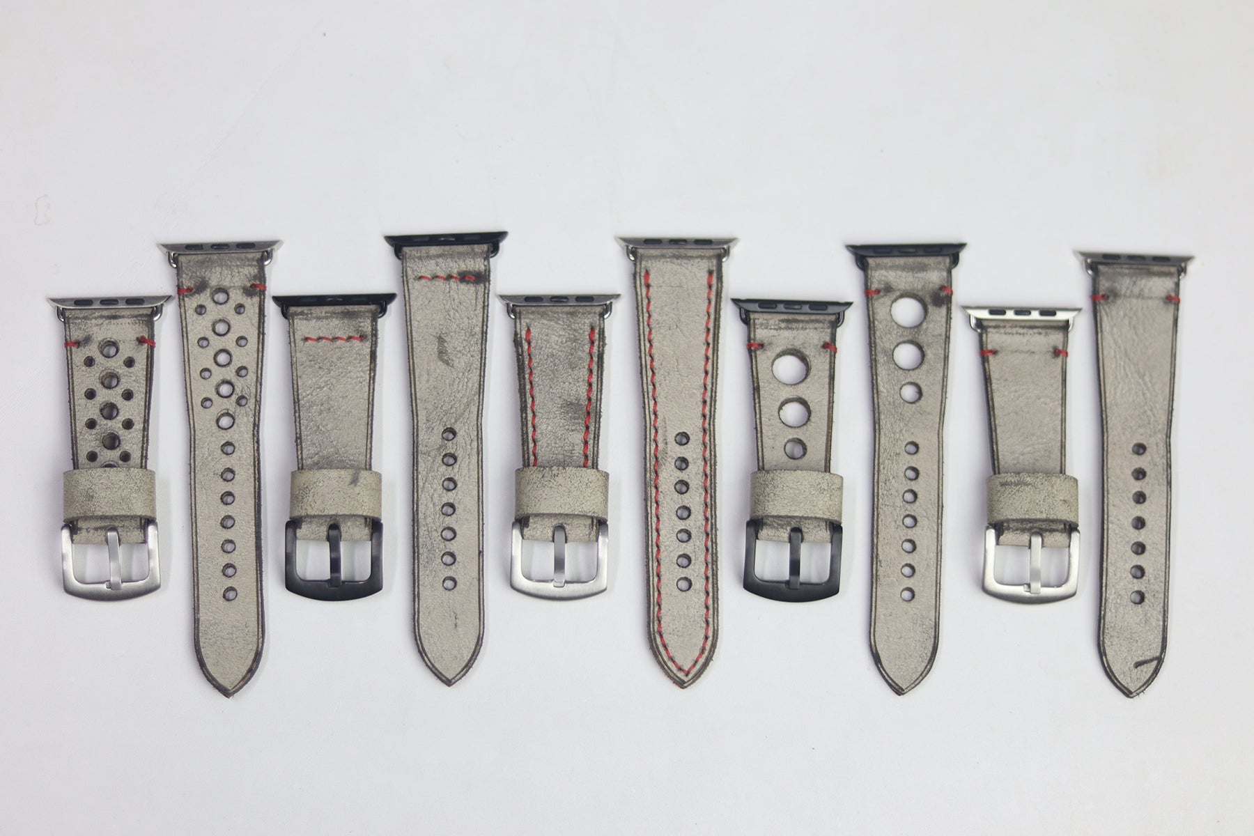 HARBOR GREY HAND-CRAFTED APPLE WATCH STRAPS