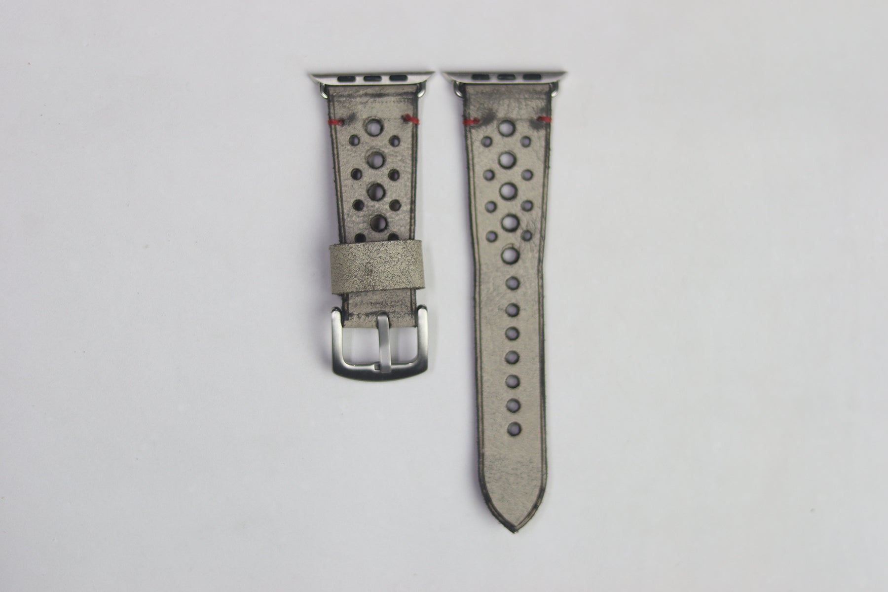 HARBOR GREY HAND-CRAFTED APPLE WATCH STRAPS
