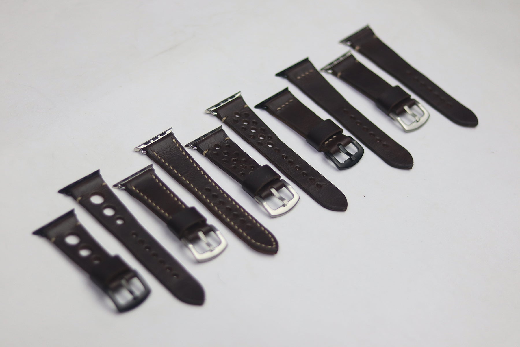 CHOCOLATE BROWN HAND-CRAFTED APPLE WATCH STRAPS