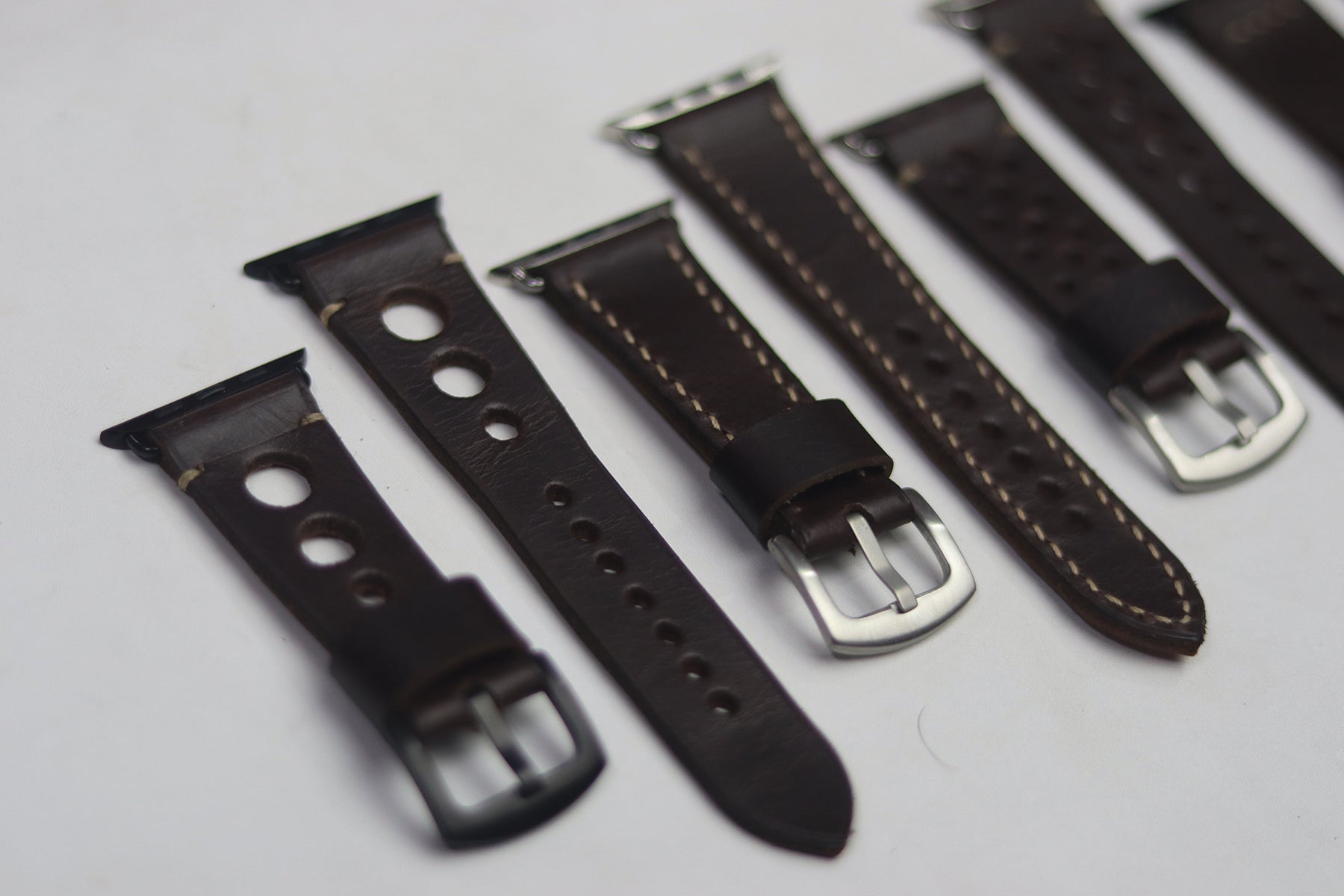 CHOCOLATE BROWN HAND-CRAFTED APPLE WATCH STRAPS