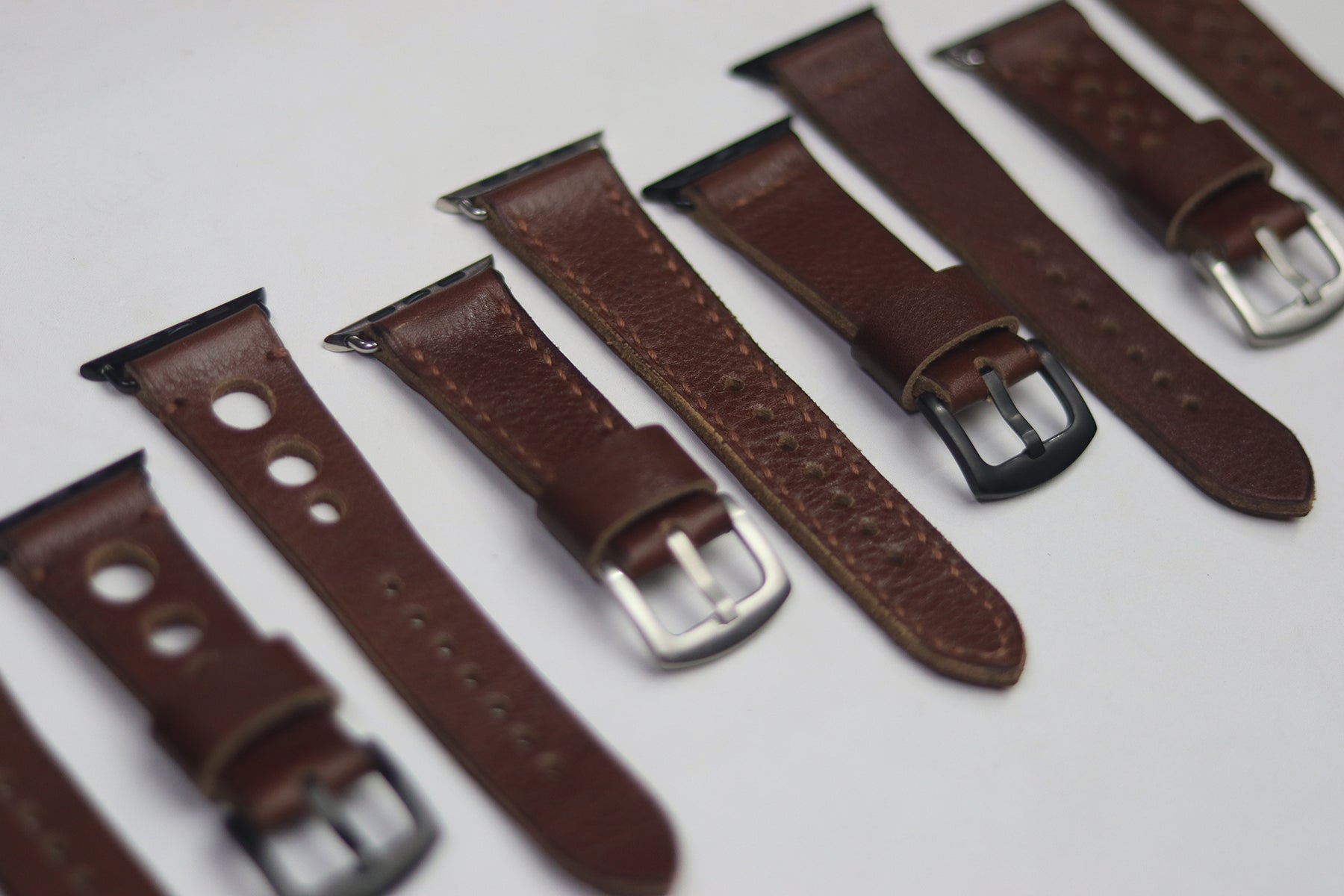 GINGERBREAD BROWN HAND-CRAFTED APPLE WATCH STRAPS