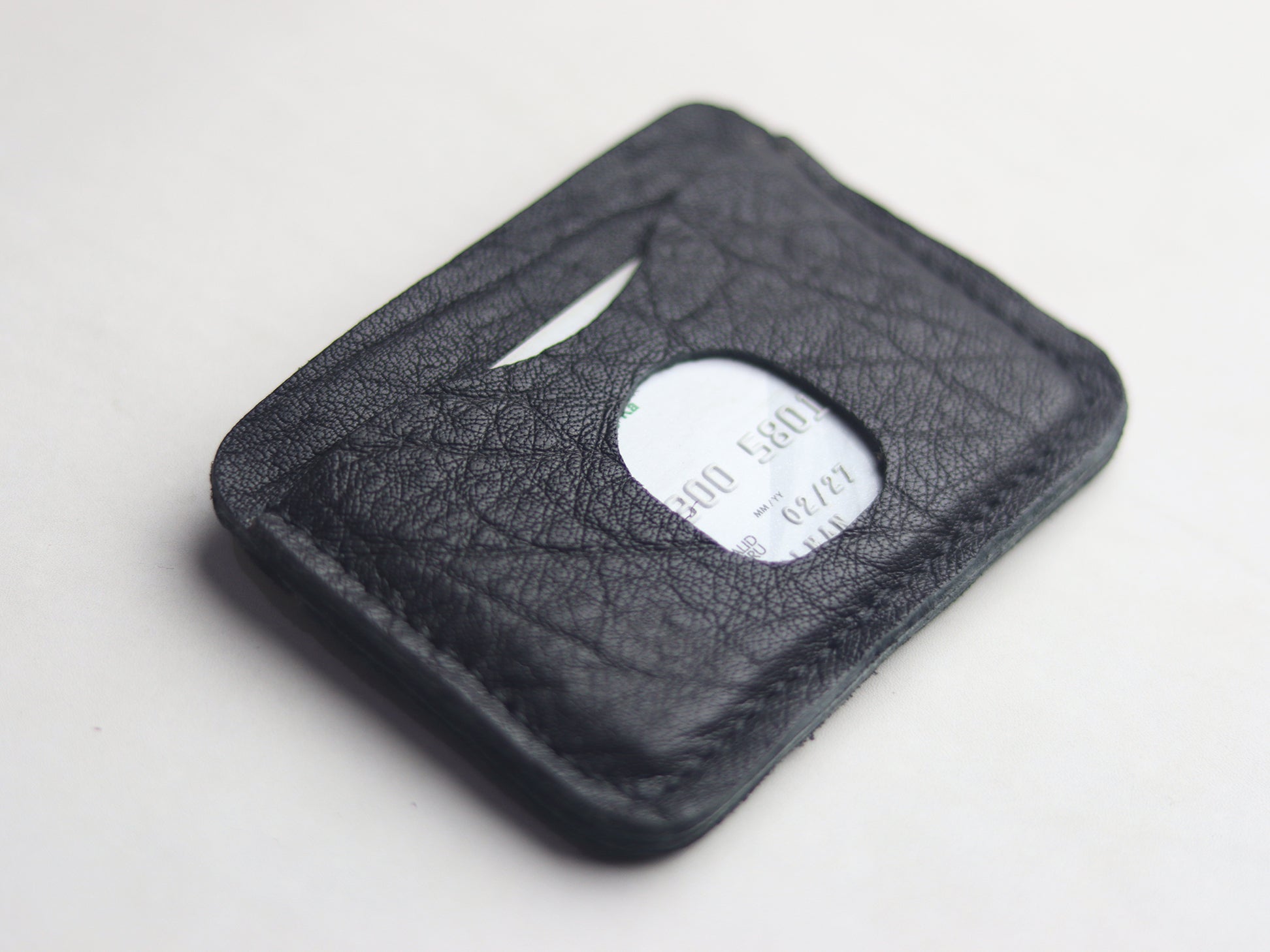 MINIMAL - ITALIAN CHEVRE BLACK
