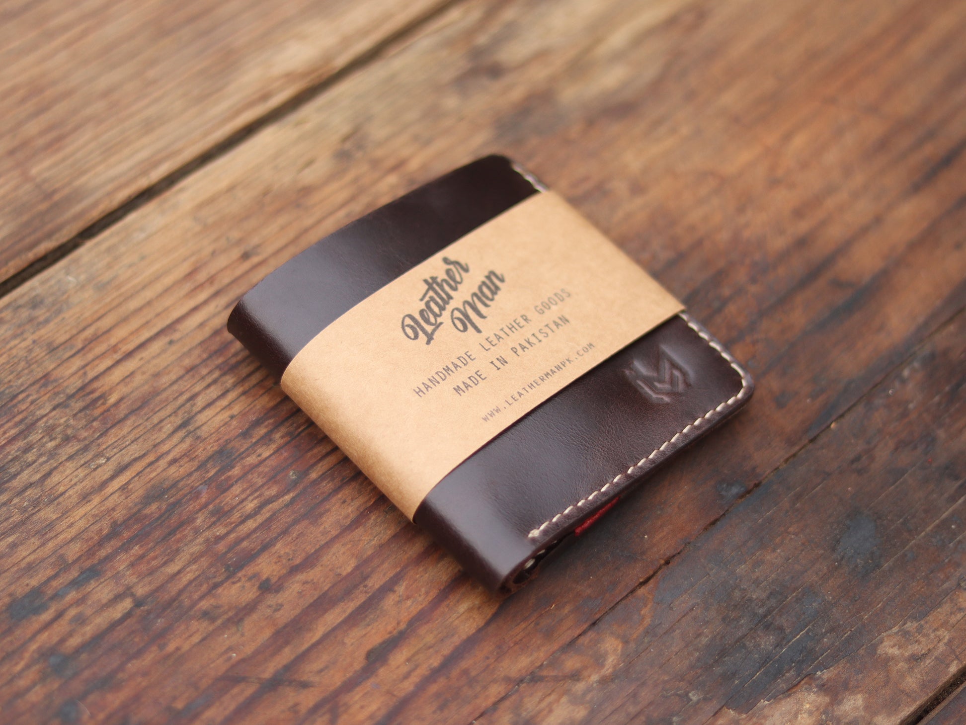 "TRIDENT CLASSIC" RED, DEEP BLUE AND WALNUT.
