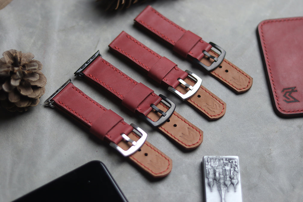 CRIMSON RED FULL STITCHED