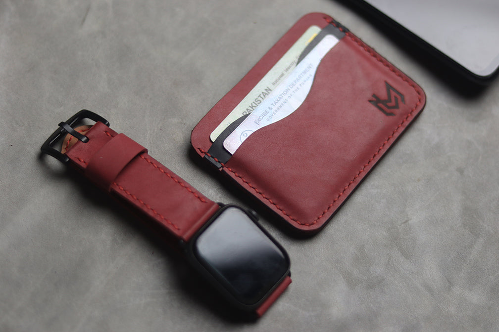 CRIMSON RED FULL STITCHED