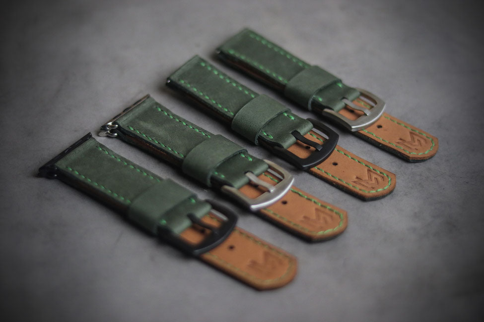 AVOCADO GREEN FULL STITCHED