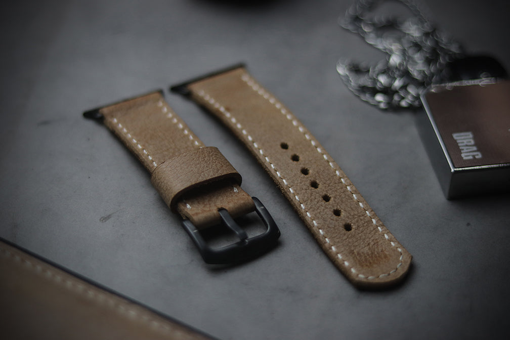 LIMESTONE BROWN FULL STITCHED