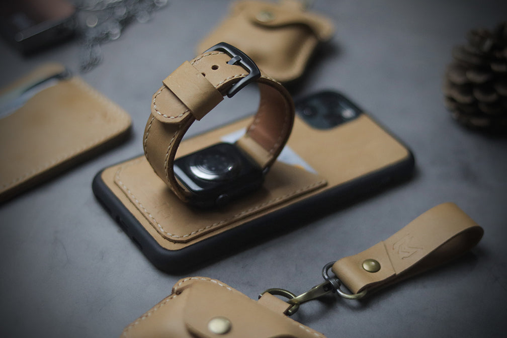 NATURAL BURRETO WALLET PHONE CASE