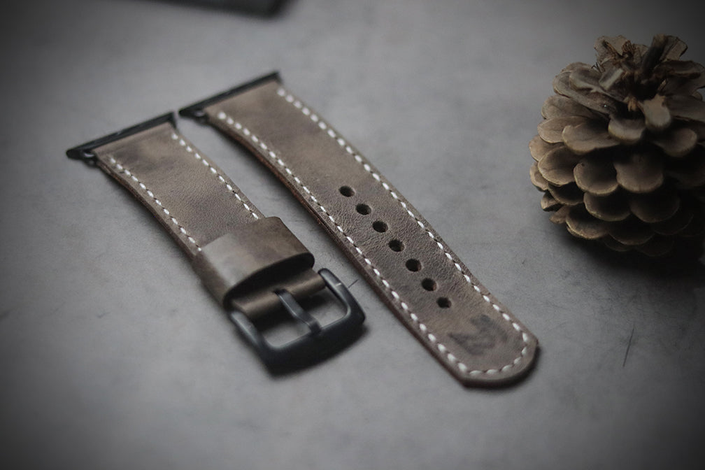CHARCOAL GREY FULL STITCHED