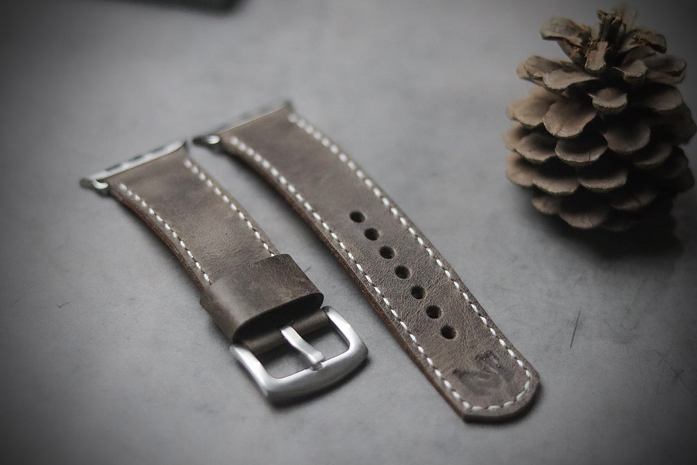 CHARCOAL GREY FULL STITCHED