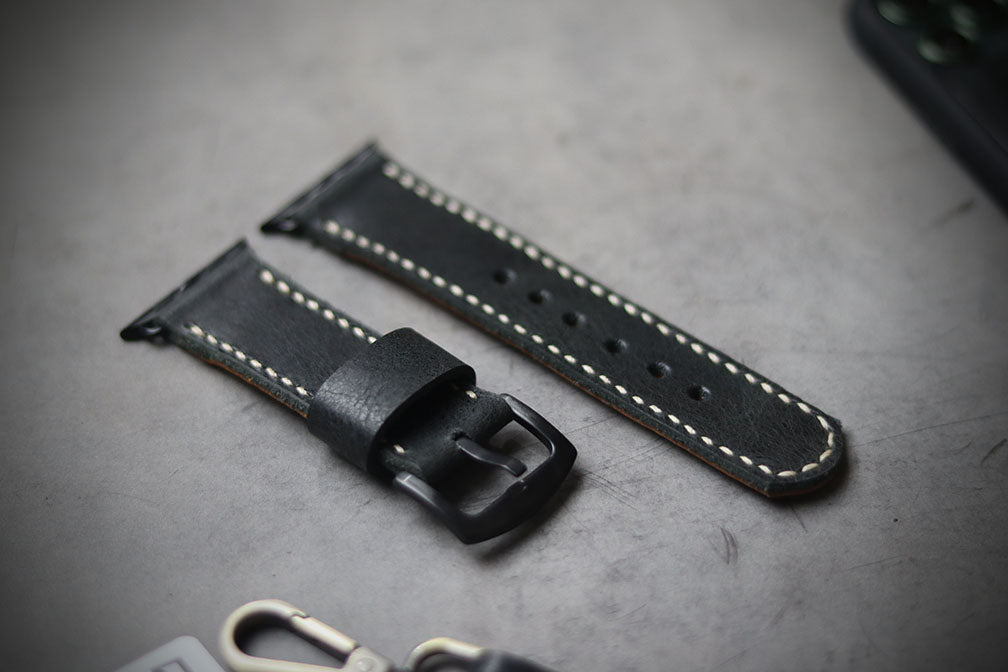 MATTE STONE BLACK (BIEGE THREAD)