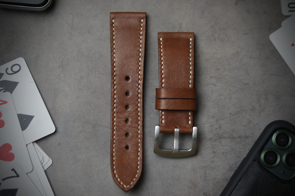 CINNAMON BROWN FULL STITCHED