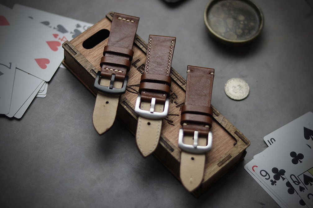 CINNAMON BROWN FULL STITCHED