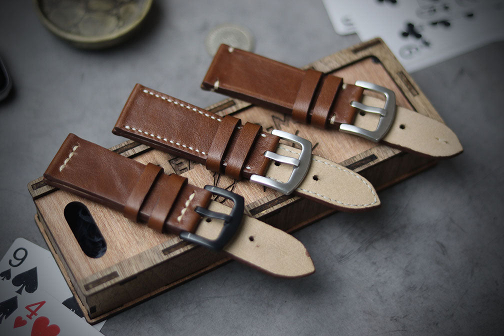 CINNAMON BROWN FULL STITCHED