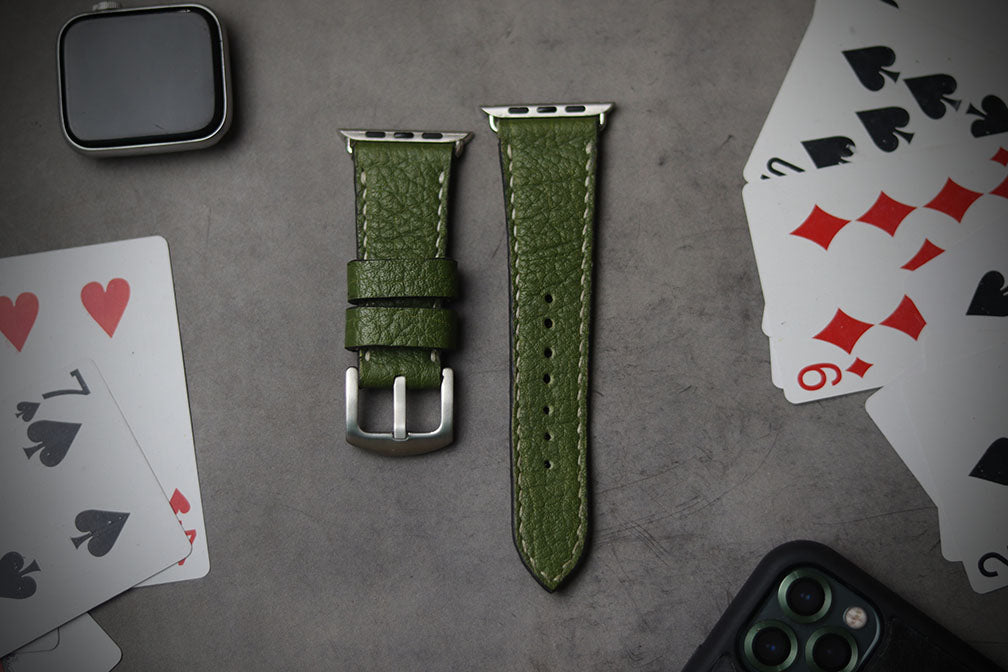 FOREST GREEN FULL STITCHED