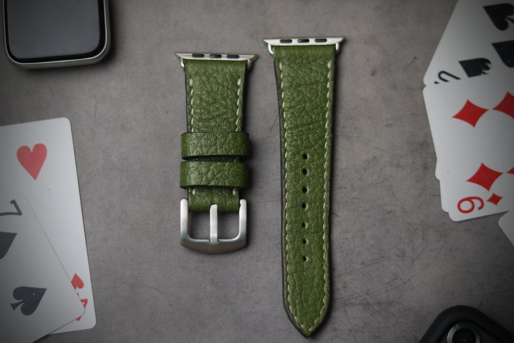 FOREST GREEN FULL STITCHED