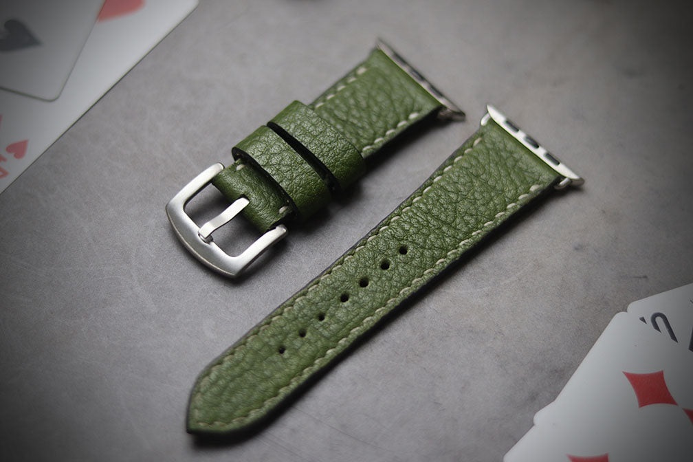 FOREST GREEN FULL STITCHED