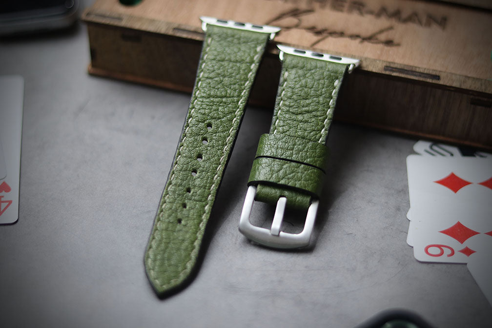 FOREST GREEN FULL STITCHED