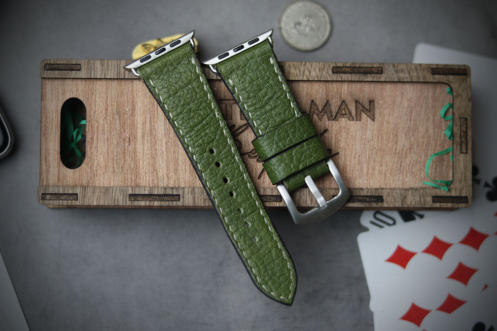 FOREST GREEN FULL STITCHED
