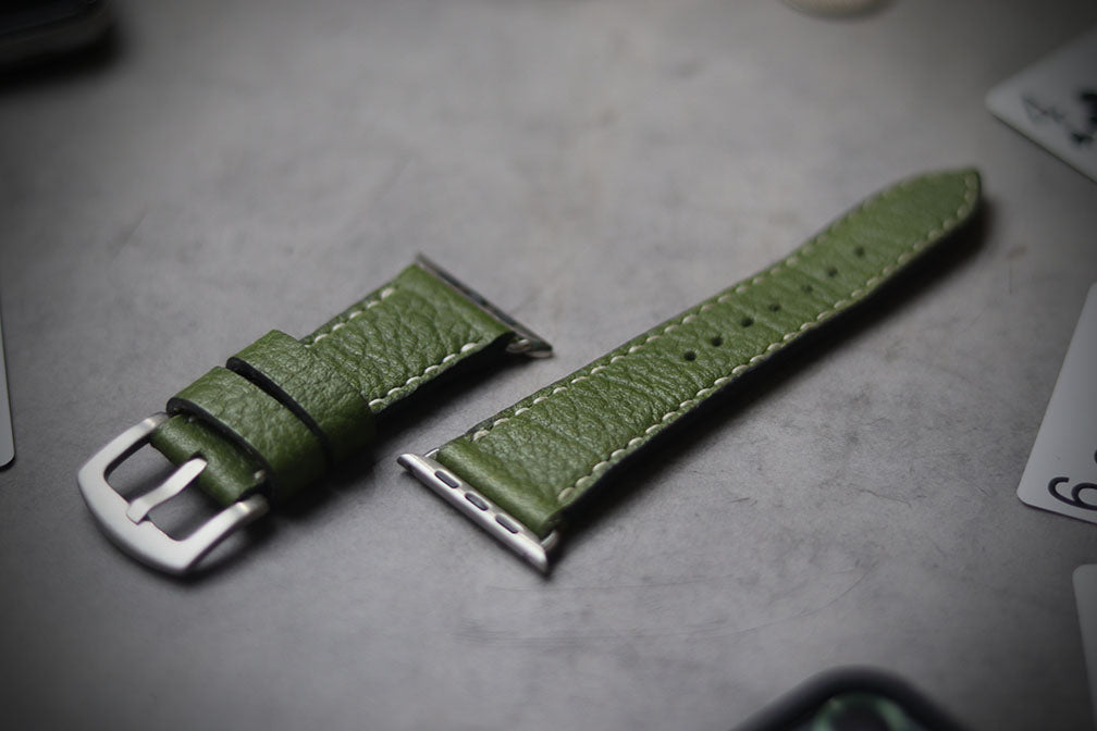 FOREST GREEN FULL STITCHED