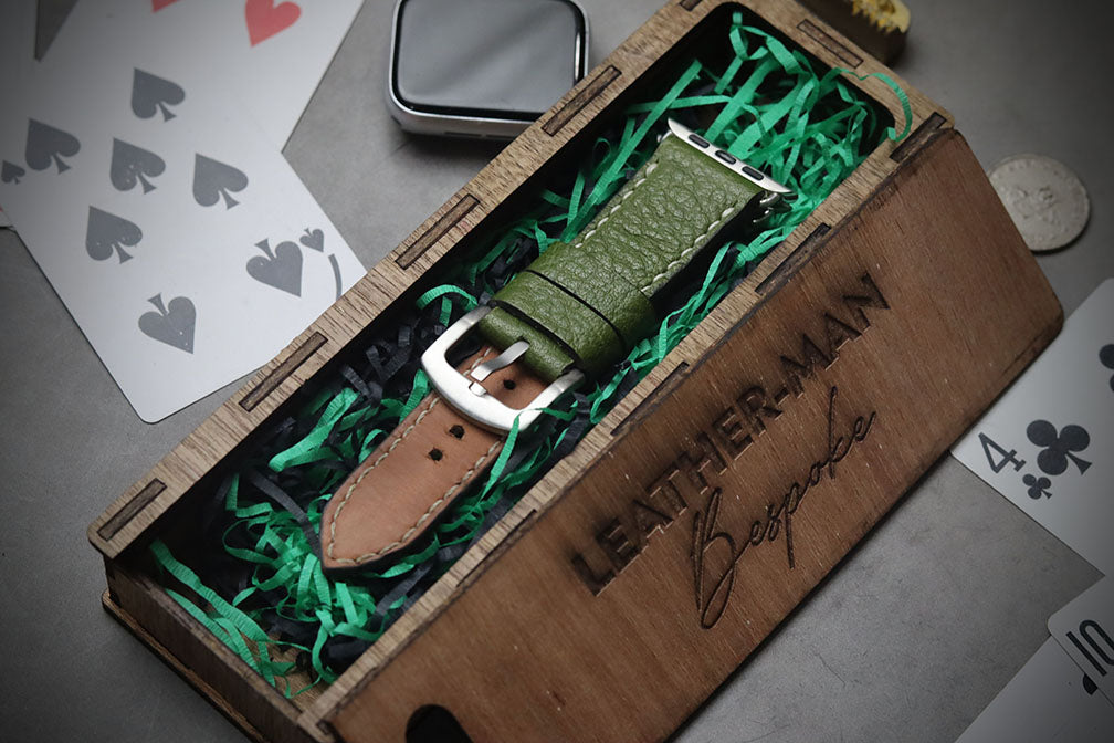 FOREST GREEN FULL STITCHED