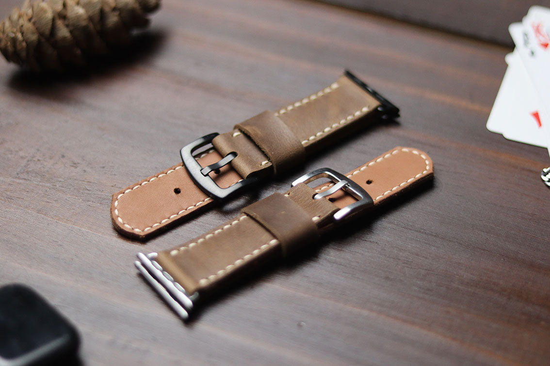 RUSTY BROWN FULL STITCHED
